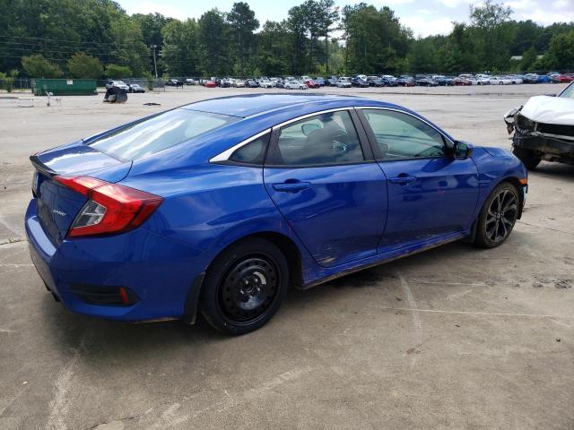 2HGFC2F86MH521298 - 2021 HONDA CIVIC SPORT 蓝色 照片 3