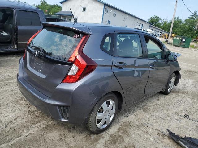 3HGGK5H53FM727467 - 2015 HONDA FIT LX GRAY photo 3