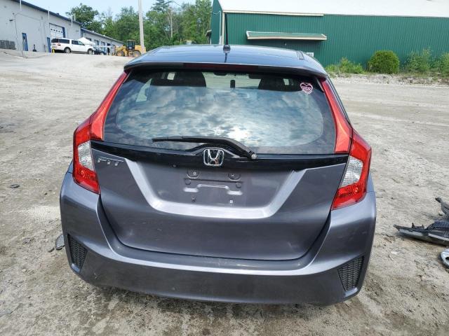 3HGGK5H53FM727467 - 2015 HONDA FIT LX GRAY photo 6