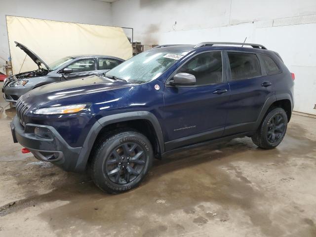 1C4PJMBS9FW773654 - 2015 JEEP CHEROKEE TRAILHAWK 蓝色 照片 1