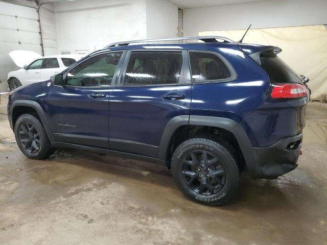 1C4PJMBS9FW773654 - 2015 JEEP CHEROKEE TRAILHAWK 蓝色 照片 2