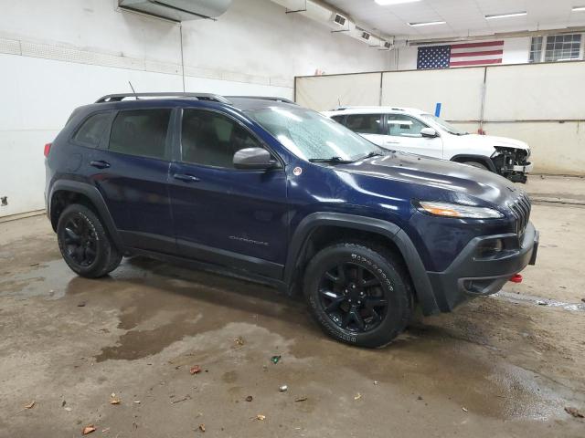1C4PJMBS9FW773654 - 2015 JEEP CHEROKEE TRAILHAWK 蓝色 照片 4