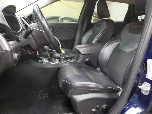 1C4PJMBS9FW773654 - 2015 JEEP CHEROKEE TRAILHAWK 蓝色 照片 7