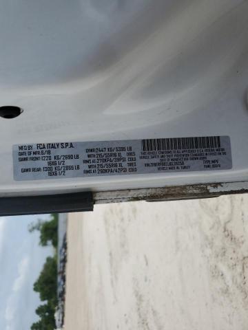 ZFBERFBB2J6L39258 - 2018 RAM PROMASTER SLT Blanc photo 14
