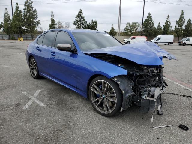 WBA5U7C06LFH16112 - 2020 BMW M340I Синий фото 4