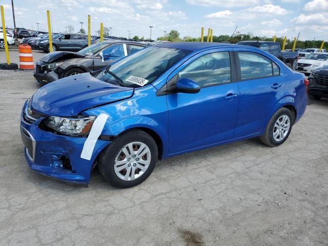 1G1JB5SH1H4122720 - 2017 CHEVROLET SONIC LS BLUE photo 1