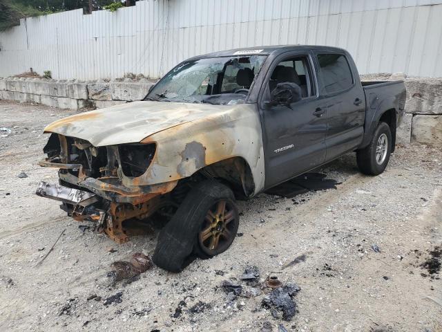 3TMJU4GN0FM176361 - 2015 TOYOTA TACOMA DOUBLE CAB PRERUNNER GRAY photo 2