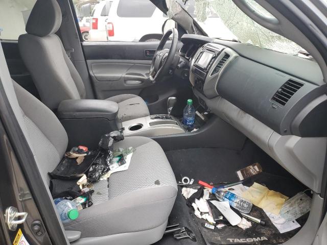 3TMJU4GN0FM176361 - 2015 TOYOTA TACOMA DOUBLE CAB PRERUNNER GRAY photo 5