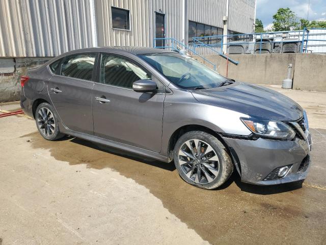 3N1AB7AP8KY380669 - 2019 NISSAN SENTRA S GRAY photo 4