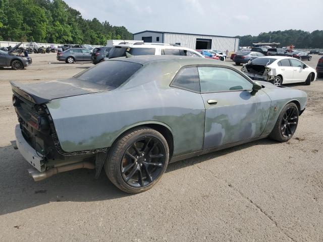 2C3CDZFJ4MH638148 - 2021 DODGE CHALLENGER R/T SCAT PACK GREEN photo 3