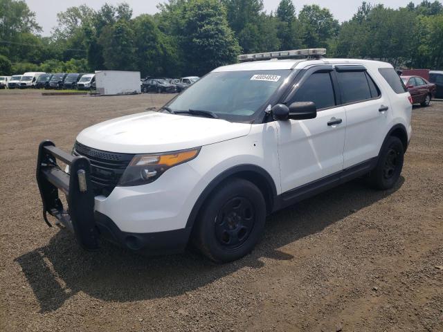 1FM5K8AR3EGA04498 - 2014 FORD EXPLORER POLICE INTERCEPTOR WHITE photo 1