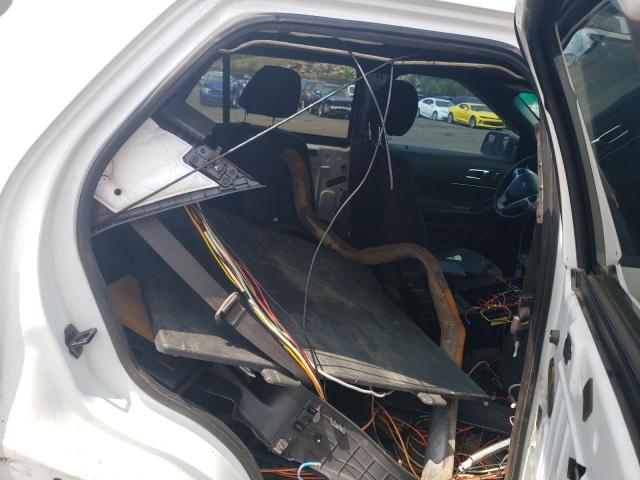 1FM5K8AR3EGA04498 - 2014 FORD EXPLORER POLICE INTERCEPTOR WHITE photo 11