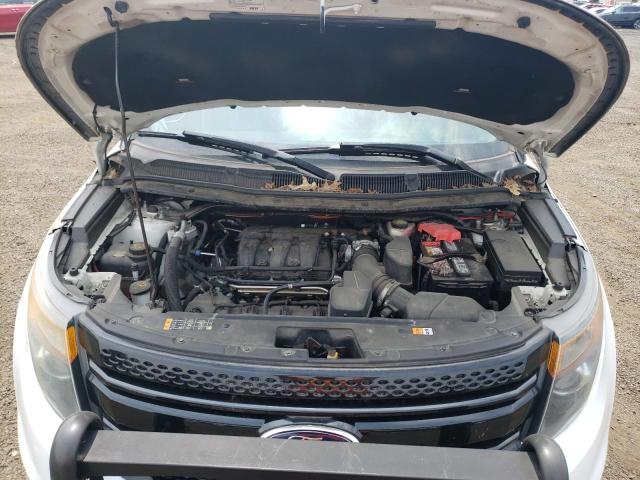 1FM5K8AR3EGA04498 - 2014 FORD EXPLORER POLICE INTERCEPTOR WHITE photo 12