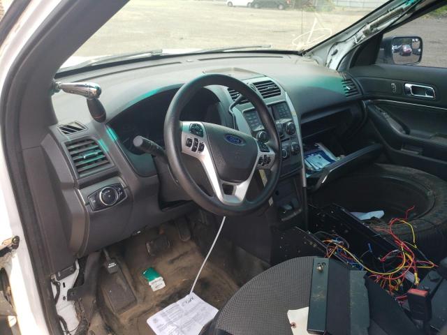 1FM5K8AR3EGA04498 - 2014 FORD EXPLORER POLICE INTERCEPTOR WHITE photo 8