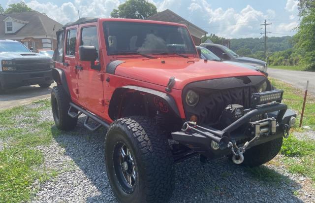 1C4BJWDG3DL669464 - 2013 JEEP WRANGLER U SPORT Rot Foto 1