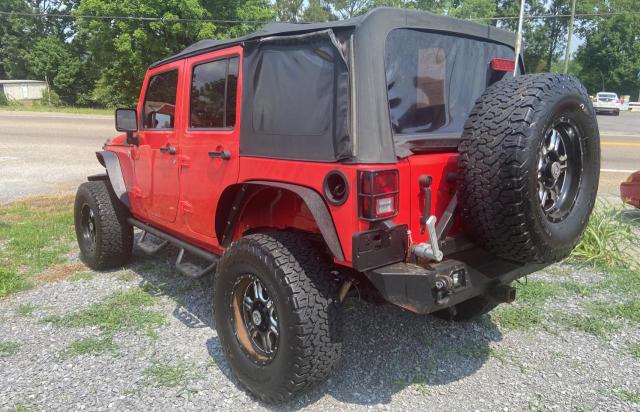 1C4BJWDG3DL669464 - 2013 JEEP WRANGLER U SPORT Rot Foto 3