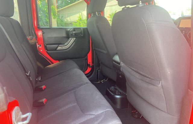 1C4BJWDG3DL669464 - 2013 JEEP WRANGLER U SPORT Rot Foto 6