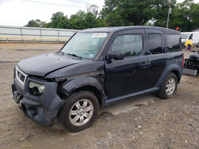 5J6YH27686L005191 - 2006 HONDA ELEMENT EX BLACK photo 1