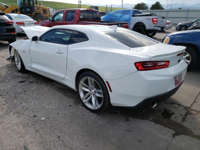 1G1FD1RS3H0107654 - 2017 CHEVROLET CAMARO LT WHITE photo 2