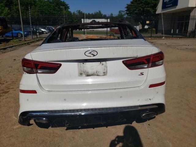 5XXGT4L36LG399499 - 2020 KIA OPTIMA LX WHITE photo 6