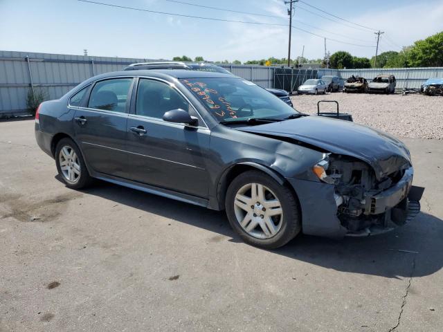 2G1WB5E35E1145589 - 2014 CHEVROLET IMPALA LIM LT BLACK photo 4