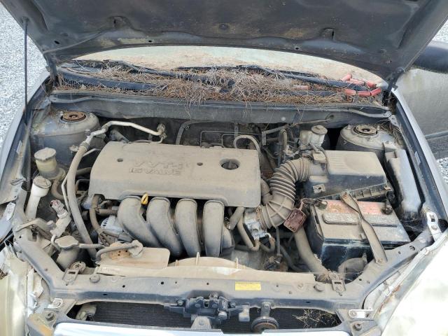 1NXBR32E78Z988306 - 2008 TOYOTA COROLLA CE GRAY photo 11