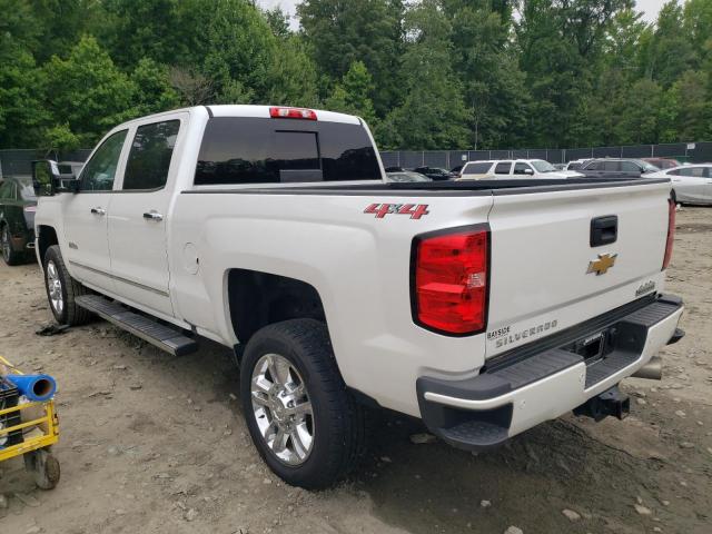 1GC1KXEY3JF258226 - 2018 CHEVROLET SILVERADO K2500 HIGH COUNTRY WHITE photo 2