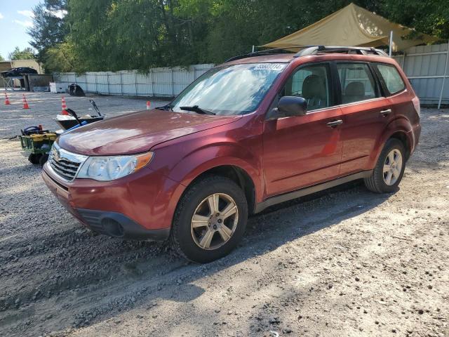 JF2SH6BC6AH782286 - 2010 SUBARU FORESTER XS Burgund zdjęcie 1