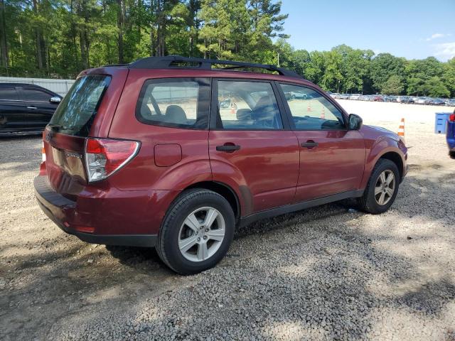 JF2SH6BC6AH782286 - 2010 SUBARU FORESTER XS Burgund zdjęcie 3