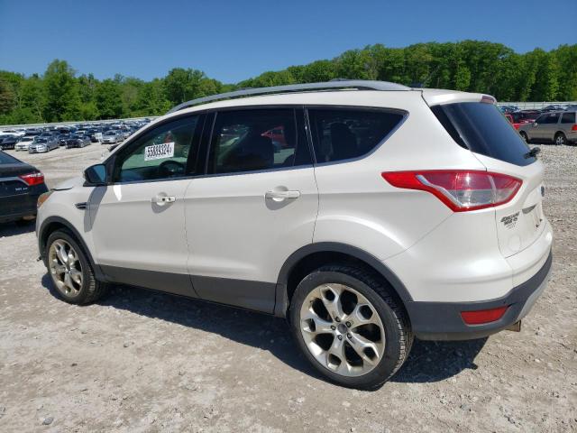 1FMCU9J91DUA83127 - 2013 FORD ESCAPE TITANIUM WHITE photo 2