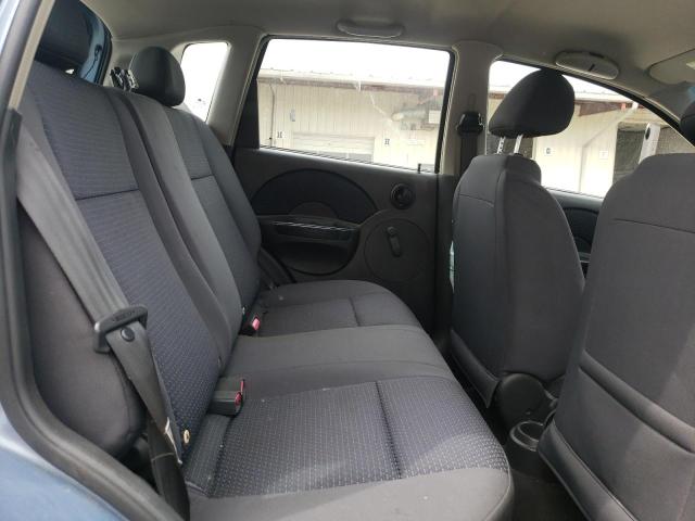 KL1TD66666B620162 - 2006 CHEVROLET AVEO BASE Mavi foto 10