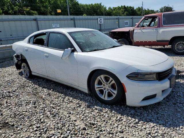 2C3CDXBG7KH696234 - 2019 DODGE CHARGER SXT WHITE photo 4