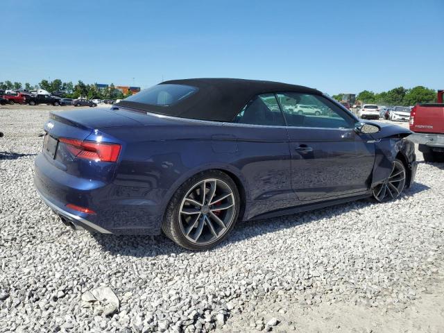 WAU24GF59JN001867 - 2018 AUDI S5 PRESTIGE BLUE photo 3