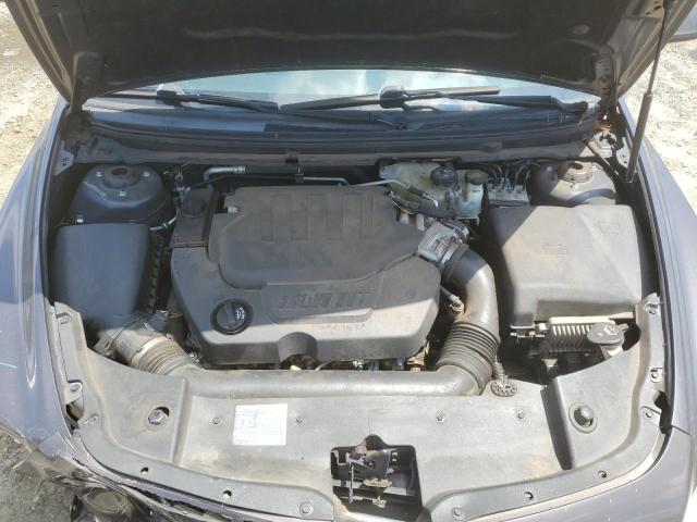 1G1ZE5E76A4139239 - 2010 CHEVROLET MALIBU LTZ ნაცრისფერი ფოტო 11
