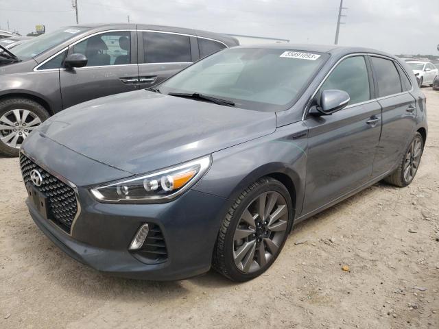 KMHH55LC8JU073436 - 2018 HYUNDAI ELANTRA GT SPORT GRAY photo 1