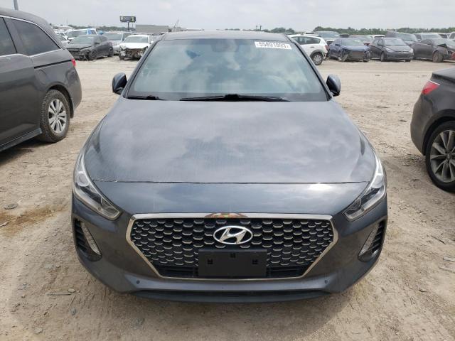 KMHH55LC8JU073436 - 2018 HYUNDAI ELANTRA GT SPORT GRAY photo 5