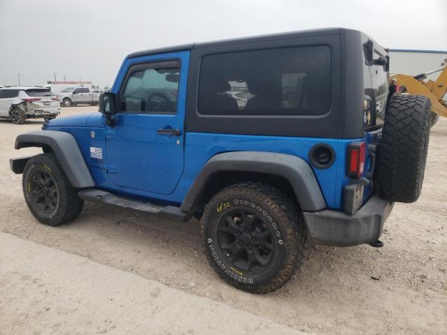 1C4AJWAG0GL187703 - 2016 JEEP WRANGLER SPORT BLUE photo 2