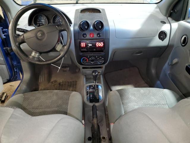 KL1TD52625B438716 - 2005 CHEVROLET AVEO BASE Mavi foto 8