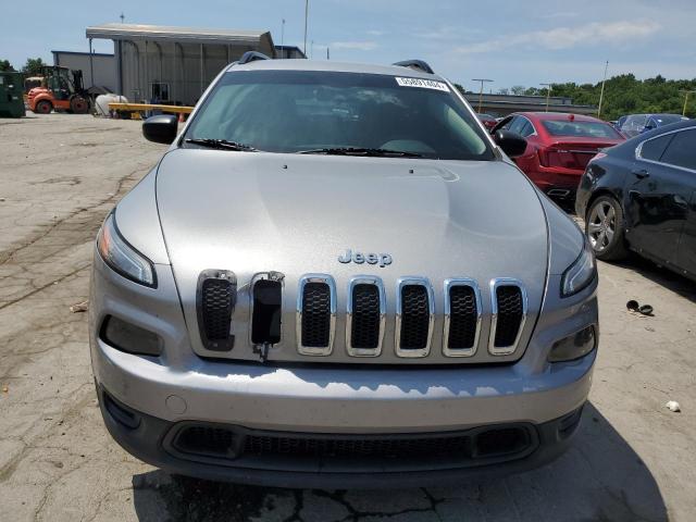 1C4PJLAB2FW596683 - 2015 JEEP CHEROKEE SPORT GRAY photo 5