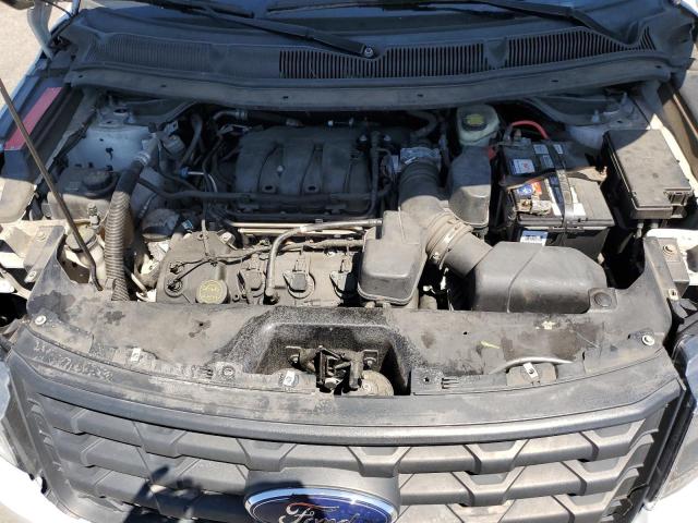 1FM5K8AR8GGC37070 - 2016 FORD EXPLORER POLICE INTERCEPTOR 白色 照片 11