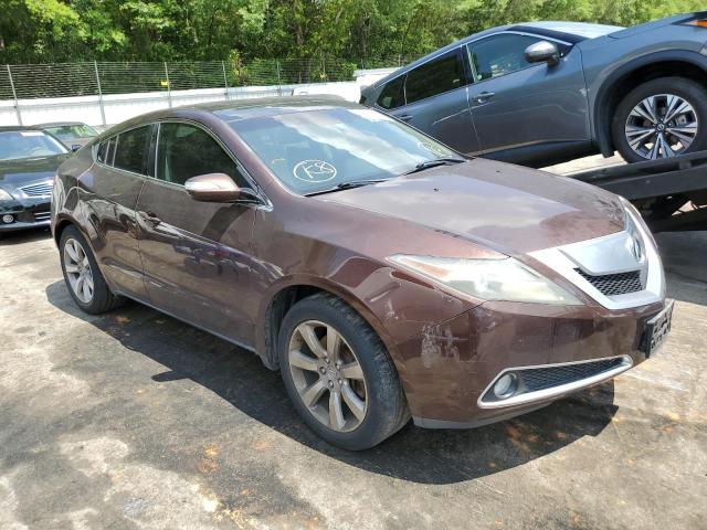 2HNYB1H42AH502610 - 2010 ACURA ZDX TECHNOLOGY BROWN photo 4