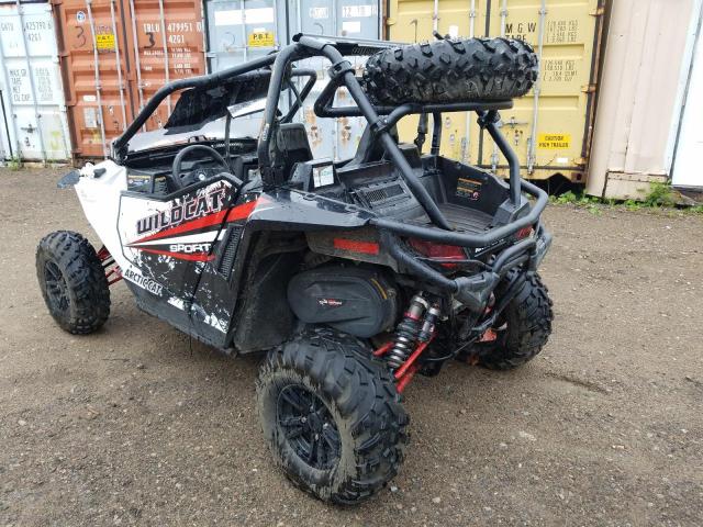 4UF15MPV8FT302182 - 2015 ARCTIC CAT WILDCAT WHITE photo 3