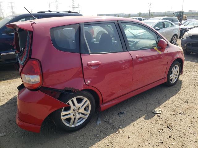 JHMGD37657S042093 - 2007 HONDA FIT S 红色 照片 3