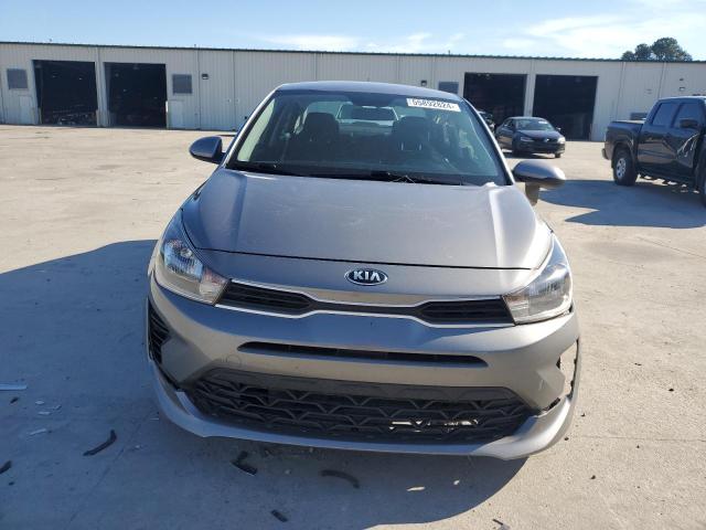 3KPA24AD7ME395119 - 2021 KIA RIO LX SILVER photo 5