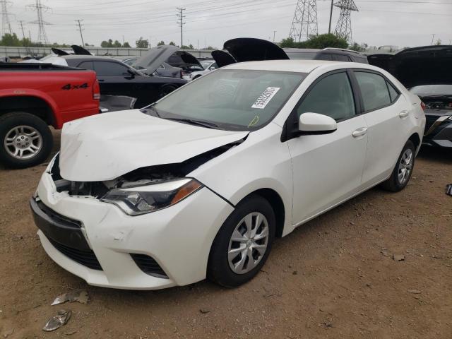 5YFBPRHE8GP420274 - 2016 TOYOTA COROLLA ECO WHITE photo 1