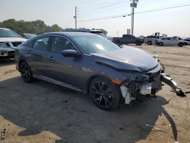 2HGFC2F85LH573181 - 2020 HONDA CIVIC SPORT 灰色 照片 4