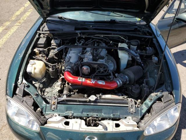 JM1NB353040400697 - 2004 MAZDA MX-5 MIATA BASE GREEN photo 11