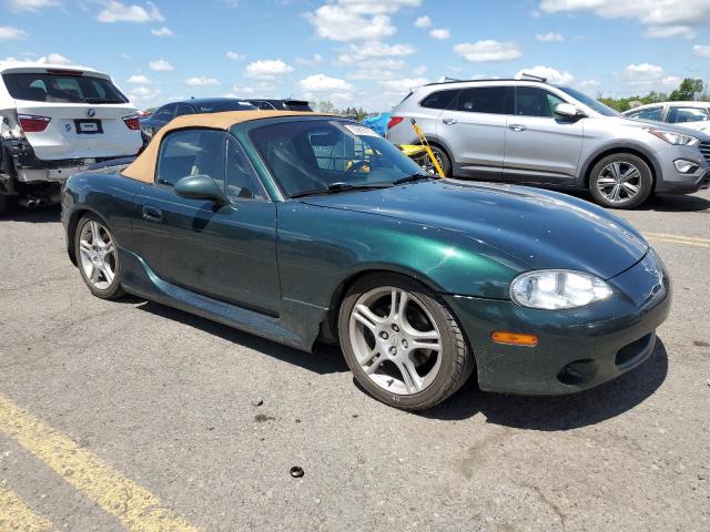 JM1NB353040400697 - 2004 MAZDA MX-5 MIATA BASE GREEN photo 4