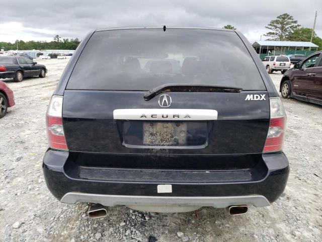 2HNYD18226H540127 - 2006 ACURA MDX BLACK photo 6