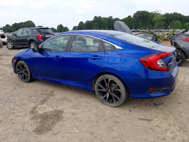 2HGFC2F85MH535287 - 2021 HONDA CIVIC SPORT 蓝色 照片 2